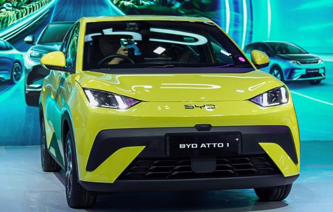 Rajai Pasar EV, BYD Jadi Merek Mobil Listrik Terlaris di RI